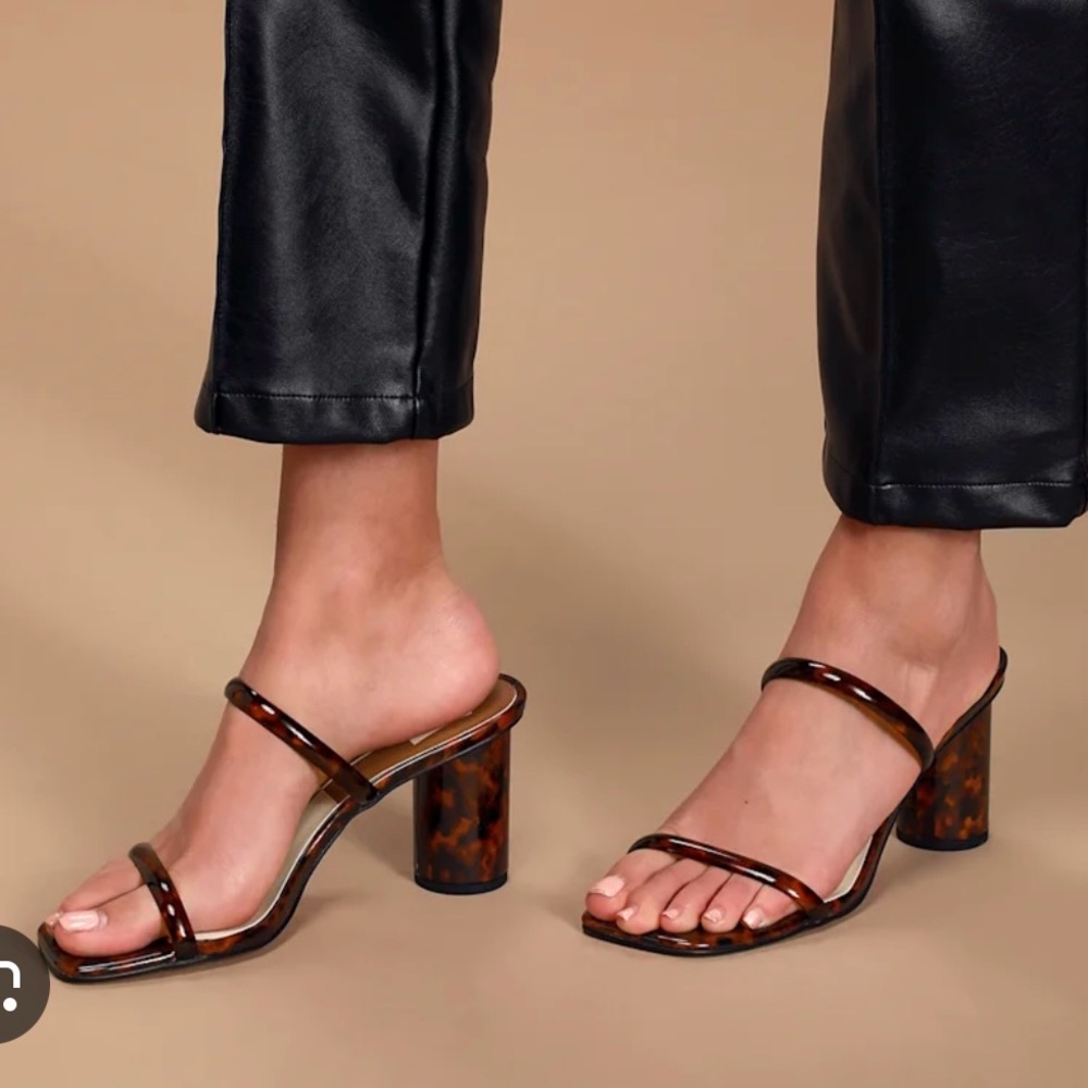 Dolce Vita Tortoise Shell Heels